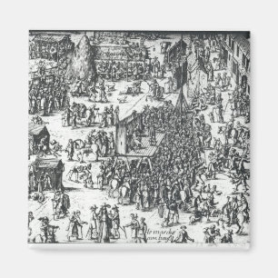 Das Guilbray angemessen und der Viehmarkt Magnet