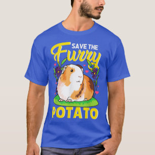 Das Guinea-Schweinefleisch von Furry Potato gerett T-Shirt