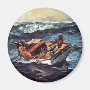 Das Gulf Stream-Gulf Stream durch Homer Winslow Magnet