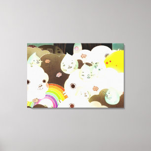 Das gute alte britische Wetter 2014 Leinwanddruck