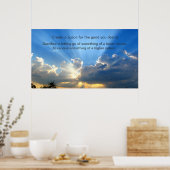 Das Gute, das du Poster willst (Küche)