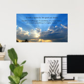 Das Gute, das du Poster willst (Heimbüro)