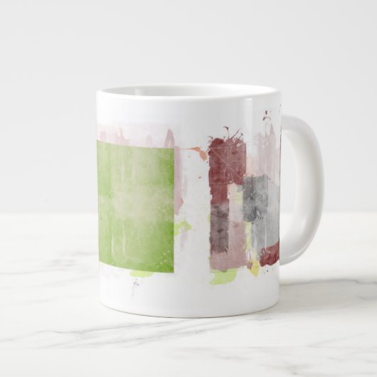 Das gute das Schlechte und die Idee 2014 Jumbo-Tasse (Vorderseite Rechts)