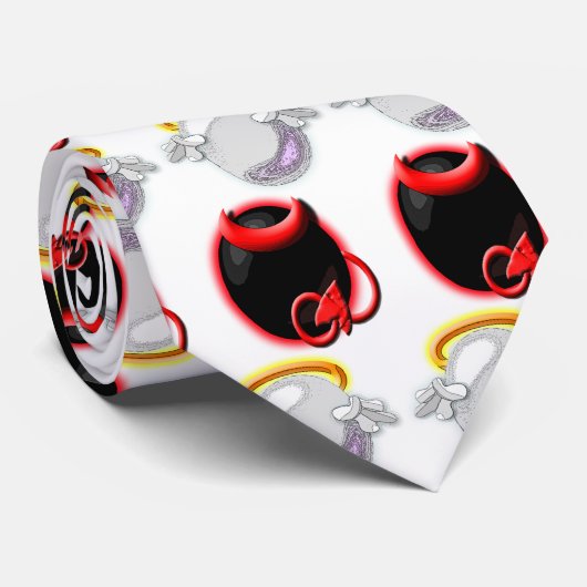 Das gute gegen schlechtes Ei Krawatte (Gerollt)