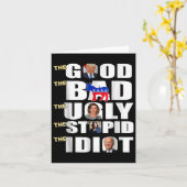 Das Gute ist schlecht, je übel die Dummköpfe die U Karte (Gelbe Blume)