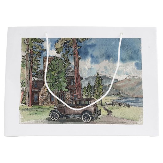 Das gute Leben Große Geschenktüte (Vorderseite)