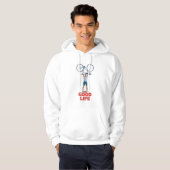 Das gute Leben Hoodie (Vorne ganz)