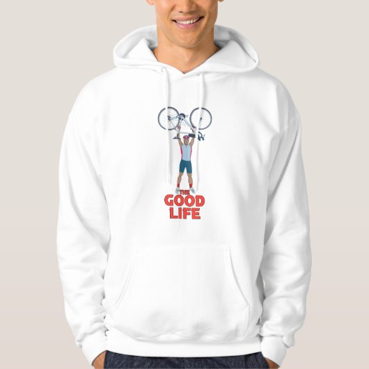 Das gute Leben Hoodie (Vorderseite)