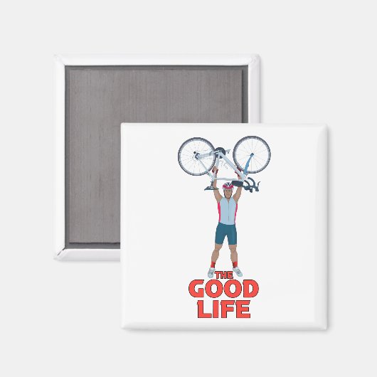 Das gute Leben Magnet (Vorderseite/Rückseite)