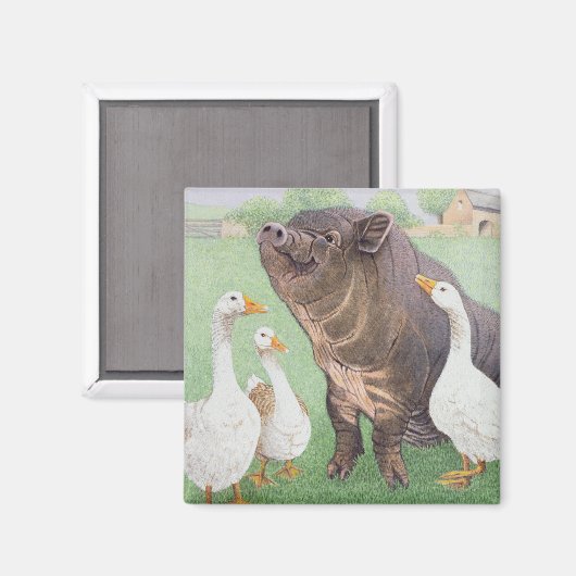 Das gute Leben Magnet (Vorderseite/Rückseite)