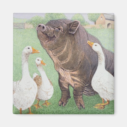 Das gute Leben Magnet (Vorne)