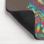 Das gute Mädchen in mir Tattoo-Schädel-Rose Mousepad (Ecke)