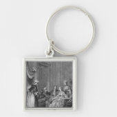 Das gute Omen Schlüsselanhänger (Vorne)