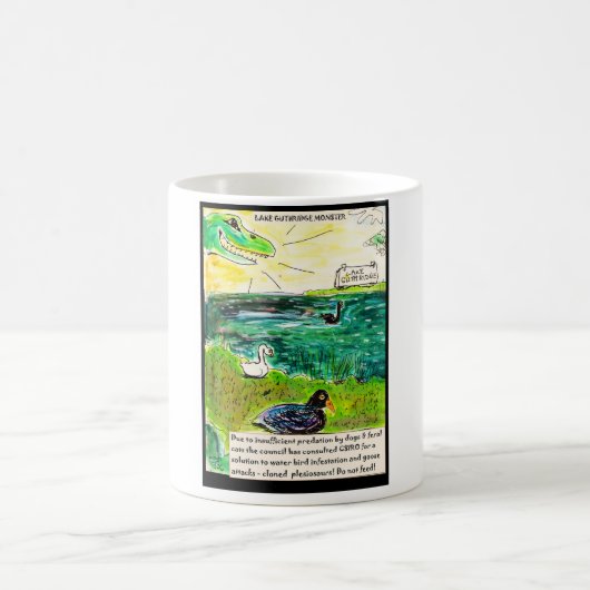 Das Guthridge-See-Monster Kaffeetasse (Mittel)