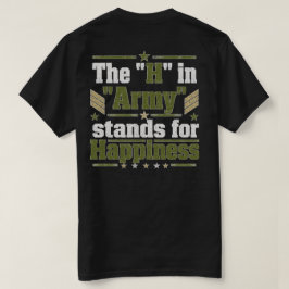 Das H in Armee T-Shirt