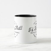 Das habe ich Gestochen! Maple Adventure-Tasse Tasse (Zentrum)