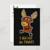 Das habe ich nicht getan! Sonnenmaus (Vorne/Hinten)