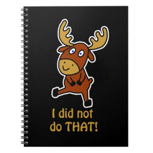 Das habe ich nicht getan! Sonnenmaus Notizblock