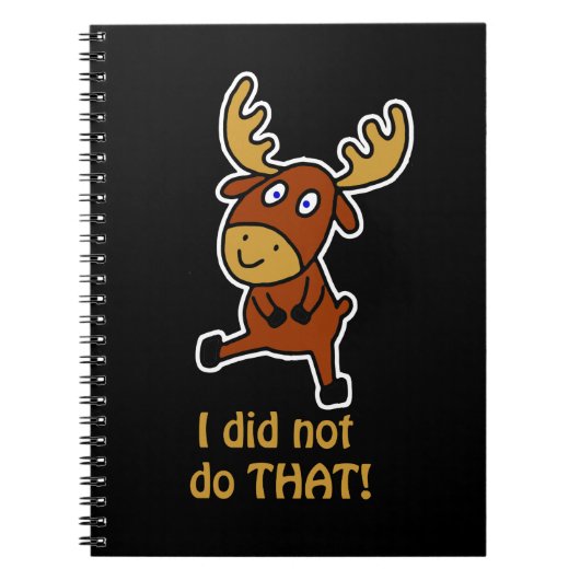 Das habe ich nicht getan! Sonnenmaus Notizblock (Vorderseite)