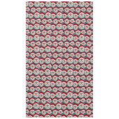 Das Häkelmuster des Weihnachtsmanns Tischdecke (Vorderseite)