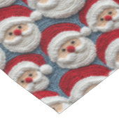 Das Häkelmuster des Weihnachtsmanns Tischdecke (Schrägansicht)