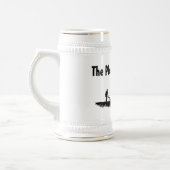 Das halbe Liter des Ploughmans Bierglas (Links)