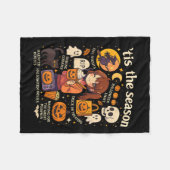Das Halloween-Anime-Icons-Design der Saison Fleecedecke (Vorderseite (Horizontal))