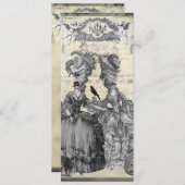 Das Halloween-Ball-Menü Menükarte (Vorne/Hinten)