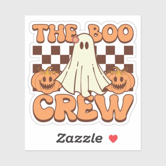 Das Halloween der Boo-Crew Aufkleber (Blatt)