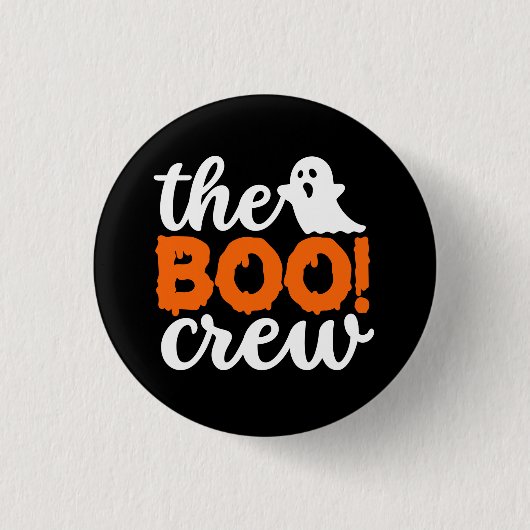 Das Halloween der Boo-Crew Button (Vorderseite)