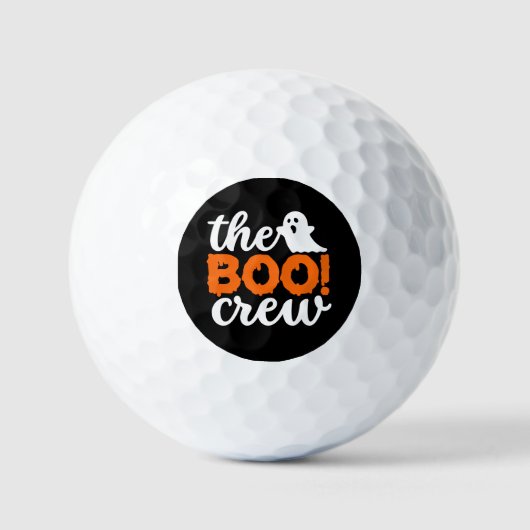 Das Halloween der Boo-Crew Golfball (Vorderseite)