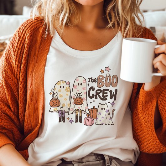 Das Halloween der Boo-Crew Tri-Blend Shirt