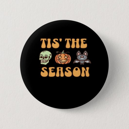 Das Halloween der Saison Button (Vorderseite)