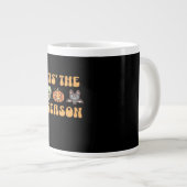 Das Halloween der Saison Jumbo-Tasse (Vorderseite Rechts)