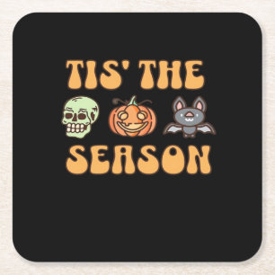 Das Halloween der Saison Rechteckiger Pappuntersetzer