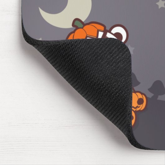 Das Halloween des Buchmachers Mousepad (Ecke)