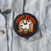 Das Halloween Ghost-Skaten-Mainboard wird echt lec Button (Beispiel)