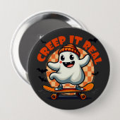 Das Halloween Ghost-Skaten-Mainboard wird echt lec Button (Vorne & Hinten)