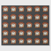 Das Halloween Ghost-Skaten-Mainboard wird echt lec Geschenkpapier (Flach)