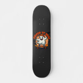 Das Halloween Ghost-Skaten-Mainboard wird echt lec Skateboard (Vorne)