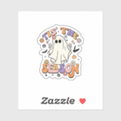 Das Halloween-Party der Saison ist ein witziger Mi Aufkleber (Blatt)