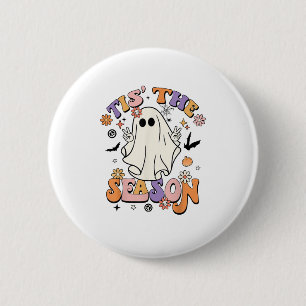 Das Halloween-Party der Saison ist ein witziger Mi Button