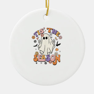 Das Halloween-Party der Saison ist ein witziger Mi Keramik Ornament