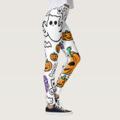 Das Halloween-Party des grimmigen Sensenmanns Ghos Leggings (Rechts)
