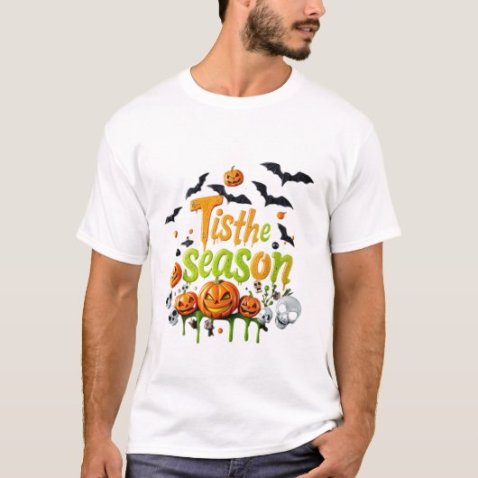 Das Halloween-Shirt der Saison T-Shirt (Vorderseite)