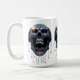Das Halloween "Spooky Bling" Kaffeetasse