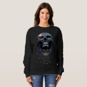 Das Halloween "Spooky Bling" Sweatshirt (Vorne ganz)