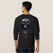 Das Halloween "Spooky Bling" Sweatshirt (Schwarz voll)