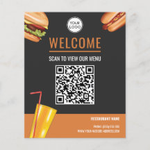 Das Hamburger Fast Food Restaurant scannt nach Spe