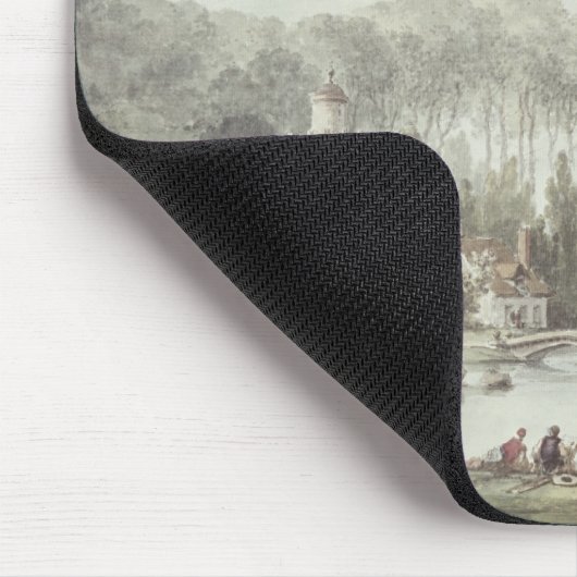 Das Hameau, kleiner Trianon, 1786 Mousepad (Ecke)